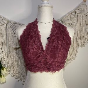 Mauve Pink Halter Bralette 🎀Coming Soon